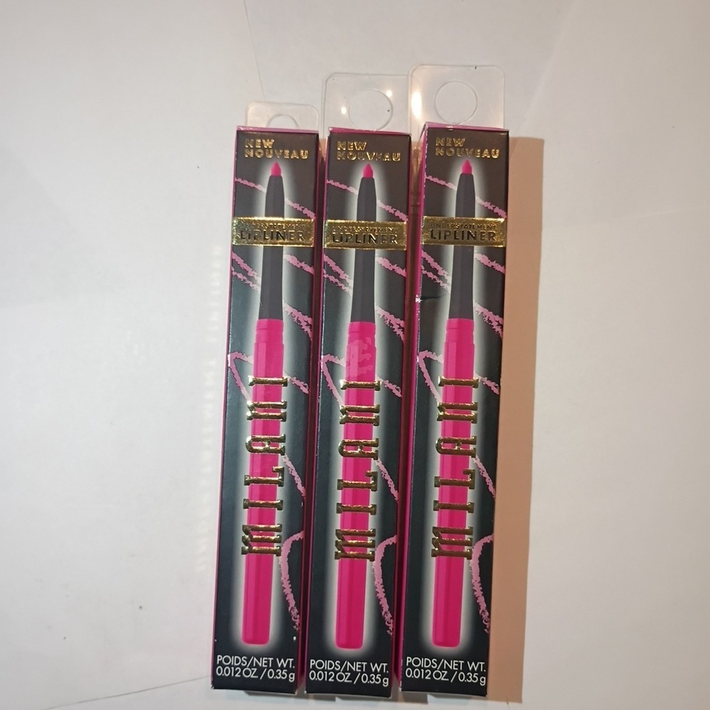 Lot of 3 | Milani Understatement Lip Liner‎ Define Shape 130 Audacious Pink
